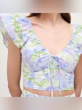 Hill House Blue Hydrangea Alexa Top size XS